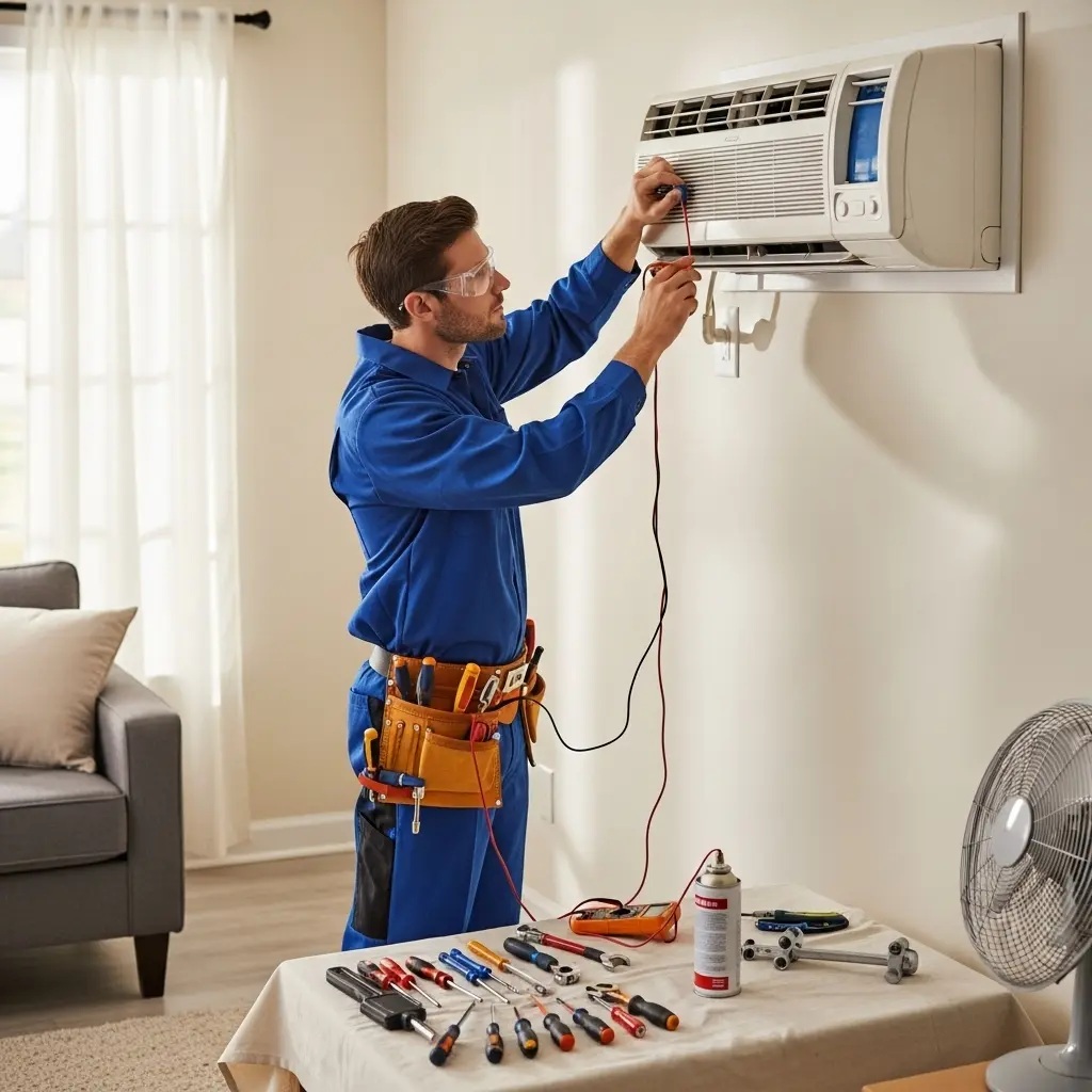 Akhisar Daikin Daikin klima gaz dolumu ve bakım – Enerji verimliliği artırıldı. - Teknik servis örneği